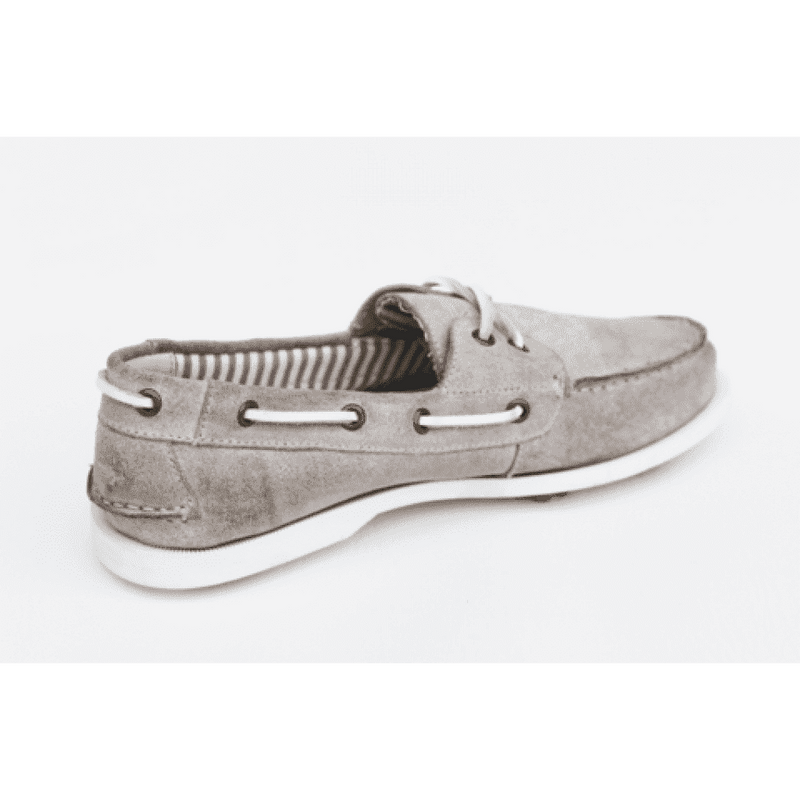 Boat Shoe Golf Shoe in Beige by Canoos - Country Club Prep