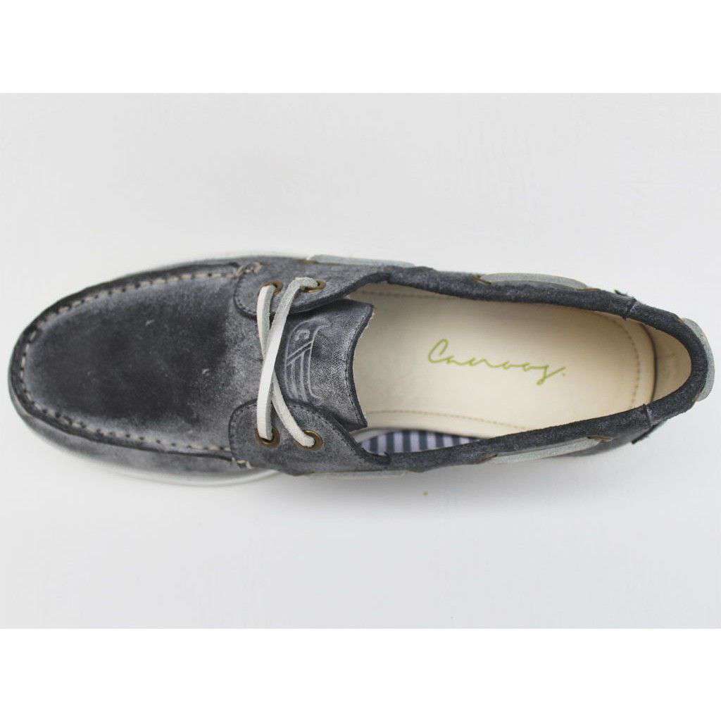 Boat Shoe Golf Shoe in Light Grey by Canoos Country Club Prep