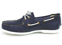 Boat Shoe Golf Shoe in Navy by Canoos - Country Club Prep