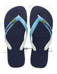 Brazil Mix Sandals in Navy Blue by Havaianas - Country Club Prep