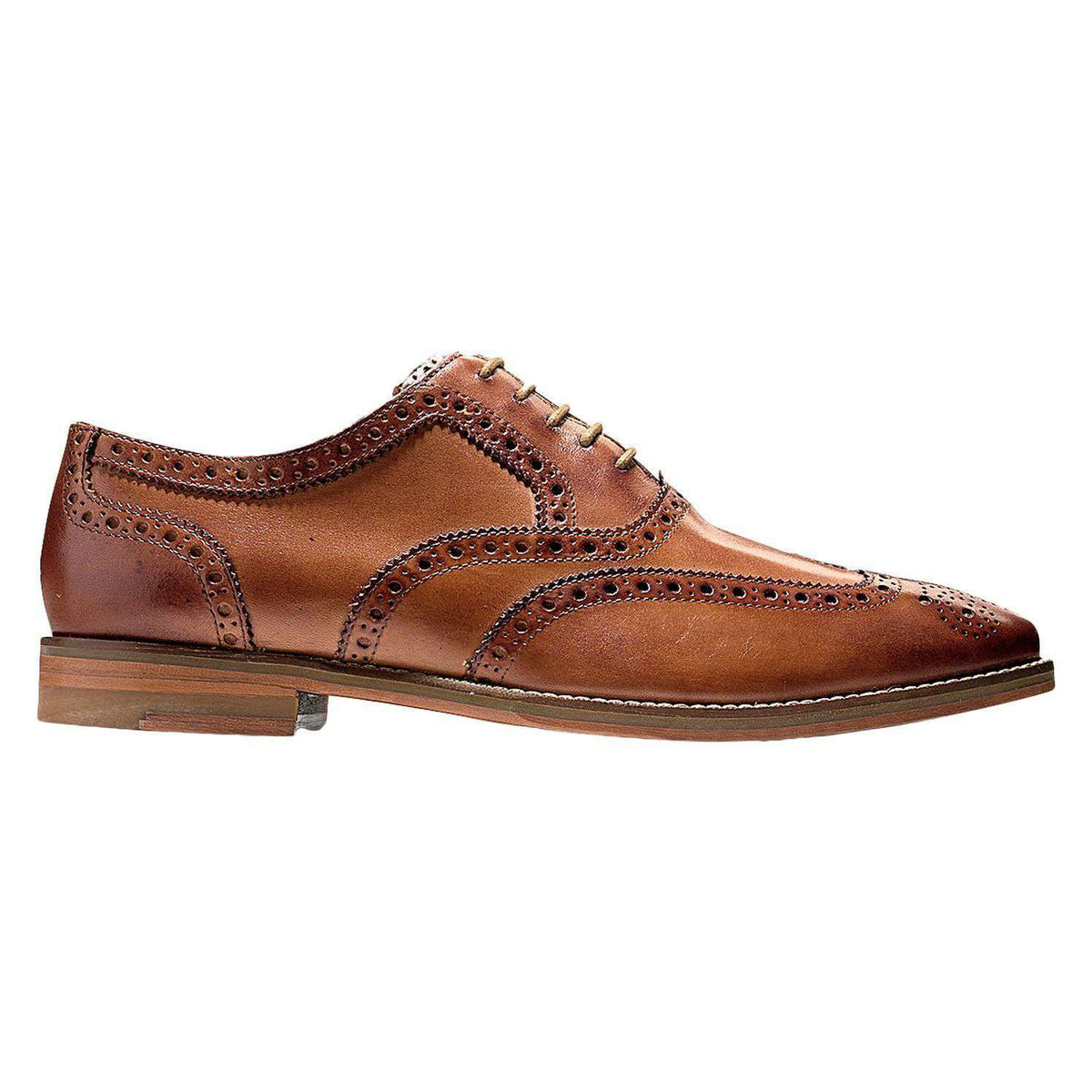 Men's Cambridge Wing Oxford in British Tan by Cole Haan - Country Club Prep