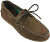Delta Chi Yachtsman Boat Shoes in Walnut by Category 5 - Country Club Prep