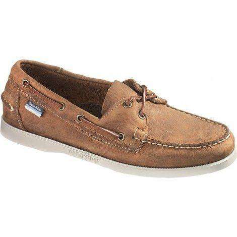 Docksides Boat Shoes in Brown by Sebago - Country Club Prep