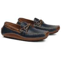 Men's Drake Bison Loafer in Navy by Trask - Country Club Prep