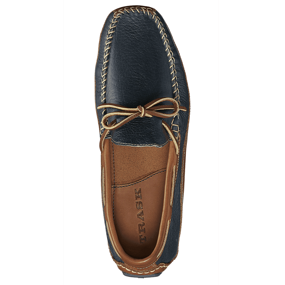 Men's Drake Bison Loafer in Navy by Trask - Country Club Prep