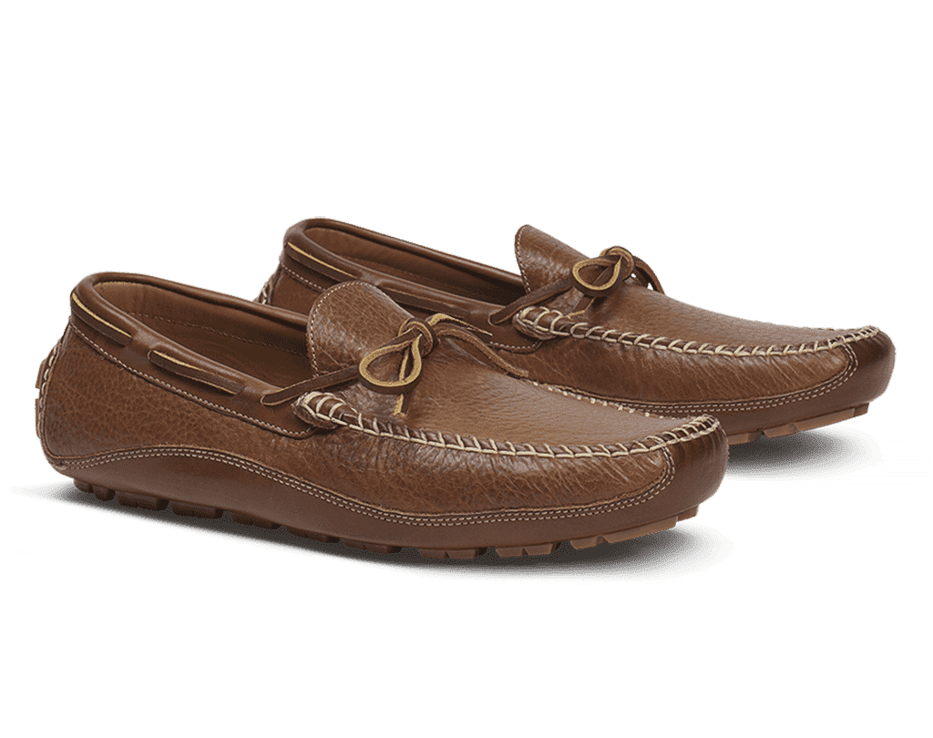 Men's Drake Bison Loafer in Saddle Tan by Trask - Country Club Prep