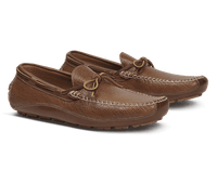 Men's Drake Bison Loafer in Saddle Tan by Trask - Country Club Prep