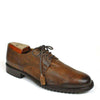 Edgar Plain Toe Blucher in Cedar Brown by Martin Dingman - Country Club Prep