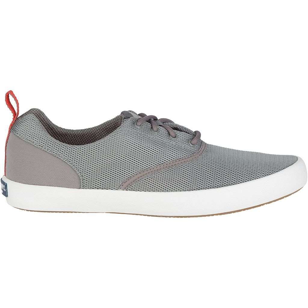 Men's Flex Deck CVO Mesh Sneaker in Grey by Sperry - Country Club Prep