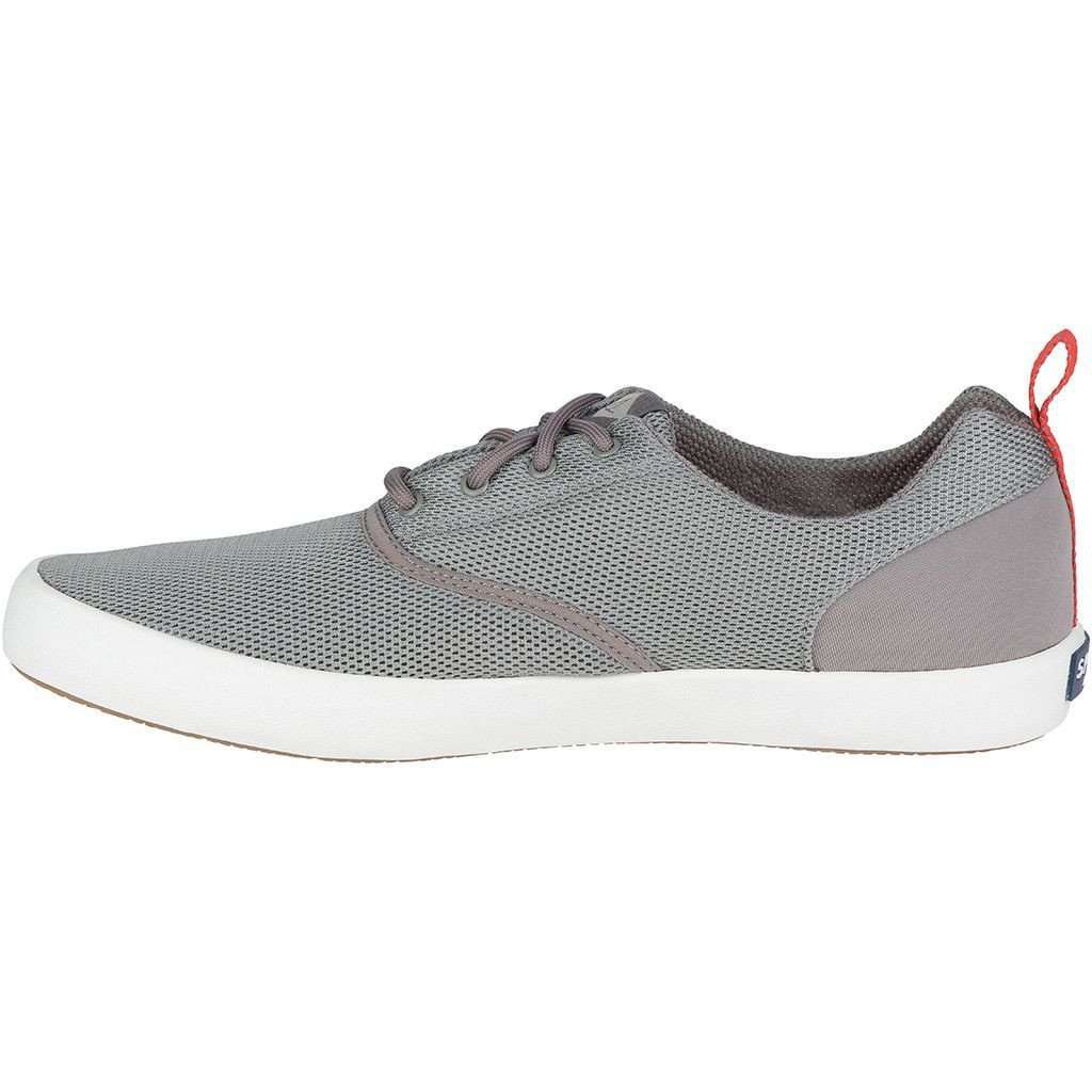 Men's Flex Deck CVO Mesh Sneaker in Grey by Sperry - Country Club Prep