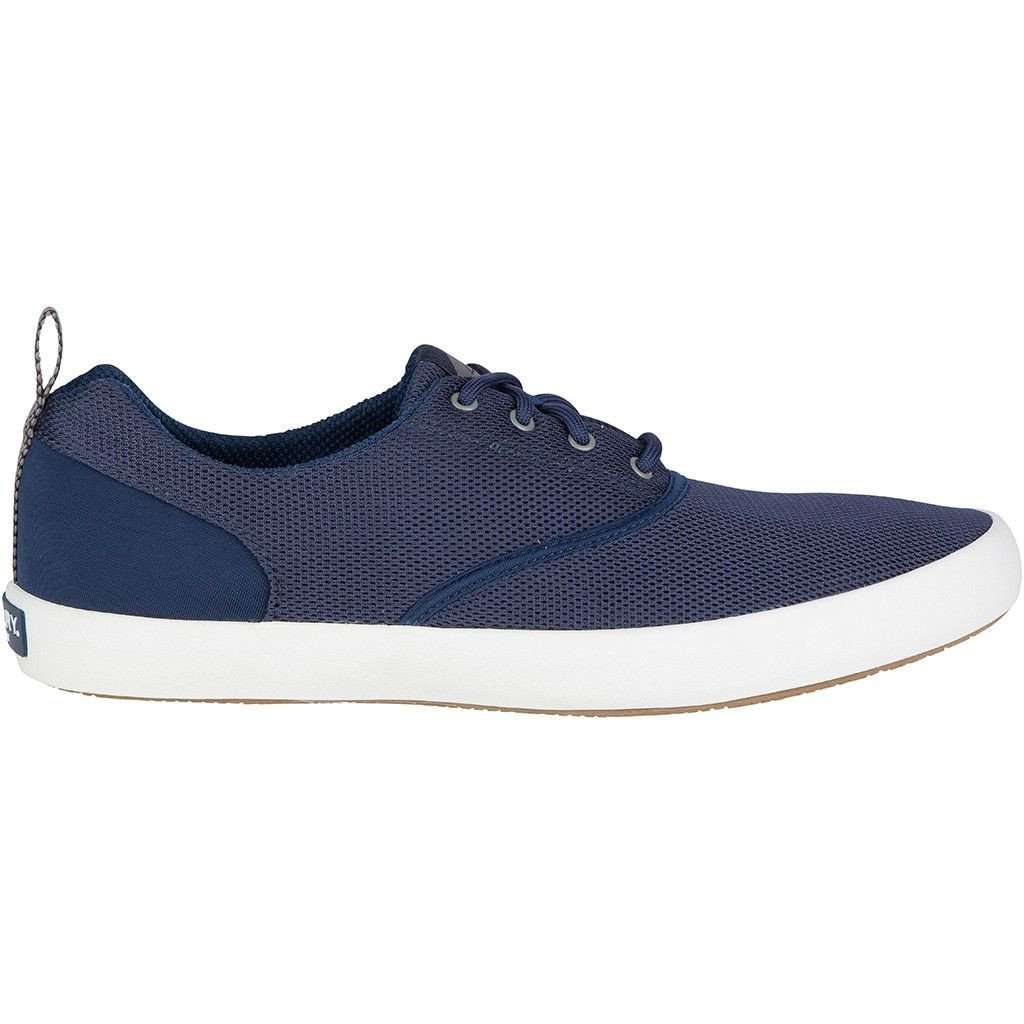 Men's Flex Deck CVO Mesh Sneaker in Navy by Sperry - Country Club Prep