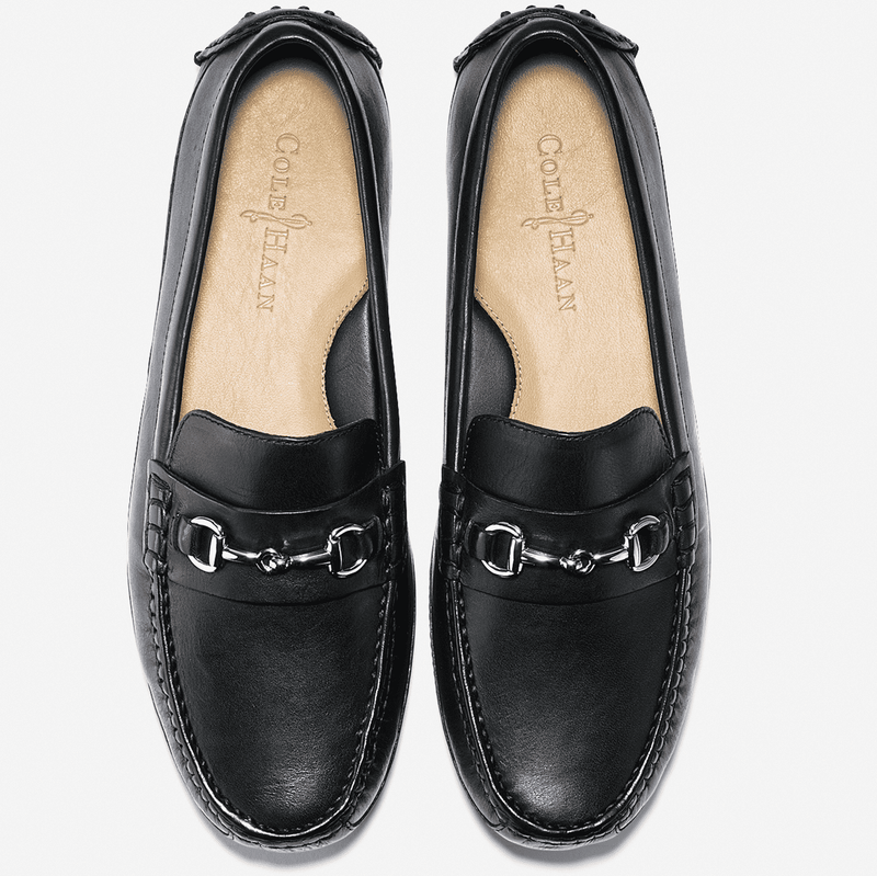 Men's Grant Canoe Bit Loafer in Black by Cole Haan - Country Club Prep