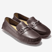 Men's Grant Canoe Bit Loafer in T Moro Dark Brown by Cole Haan - Country Club Prep