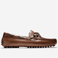 Men's Grant Canoe Camp Driving Loafer in Papaya Brown by Cole Haan - Country Club Prep