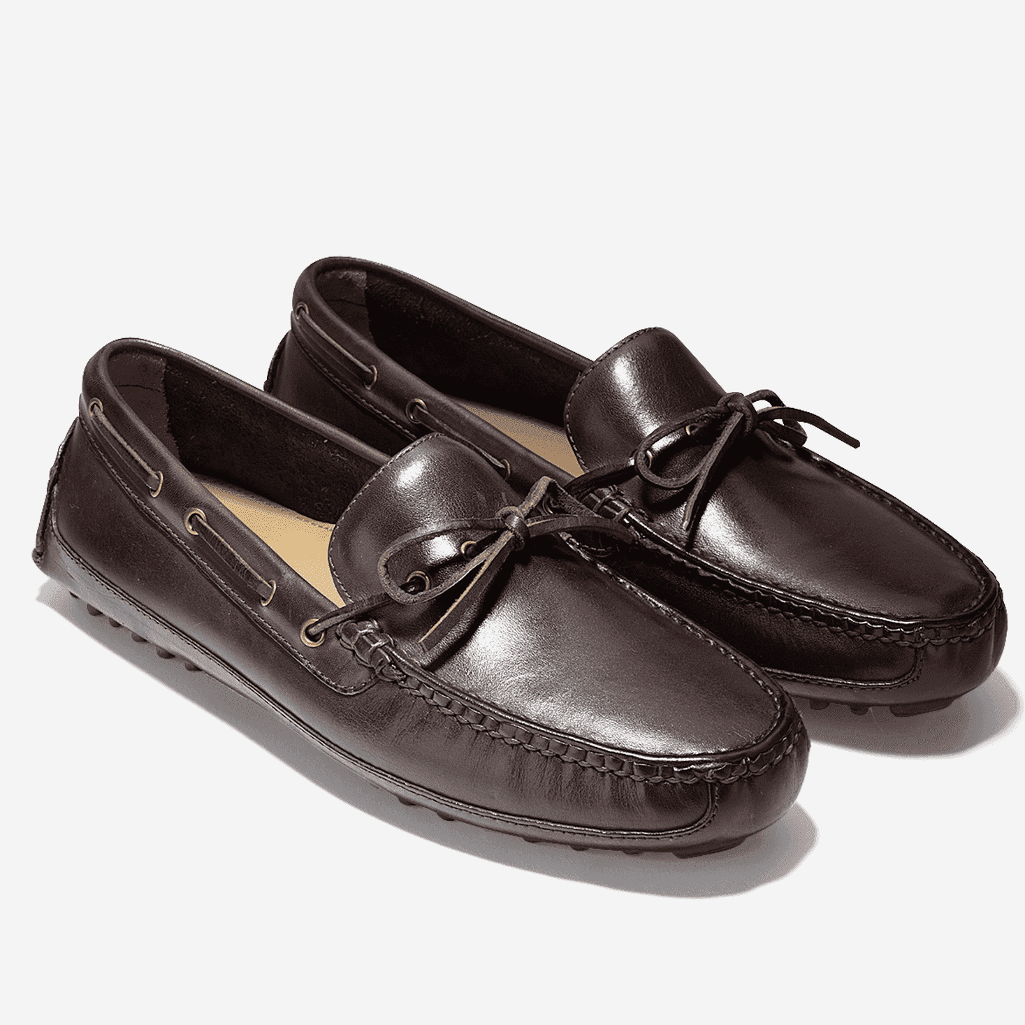 Cole Haan Grant Canoe Camp Driving Loafer in T Moro Dark Brown