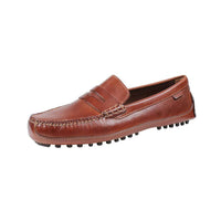 Men's Grant Canoe Penny Loafer in Papaya by Cole Haan - Country Club Prep