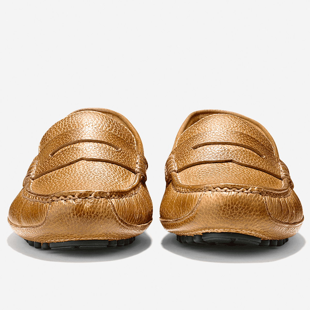 Cole Haan Grant Canoe Penny Loafer in Tan – Country Club Prep display picture 1