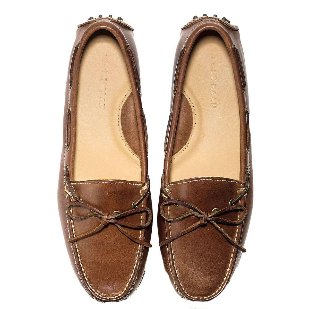 Cole Haan Gunnison Driver in Brown – Country Club Prep display picture 2