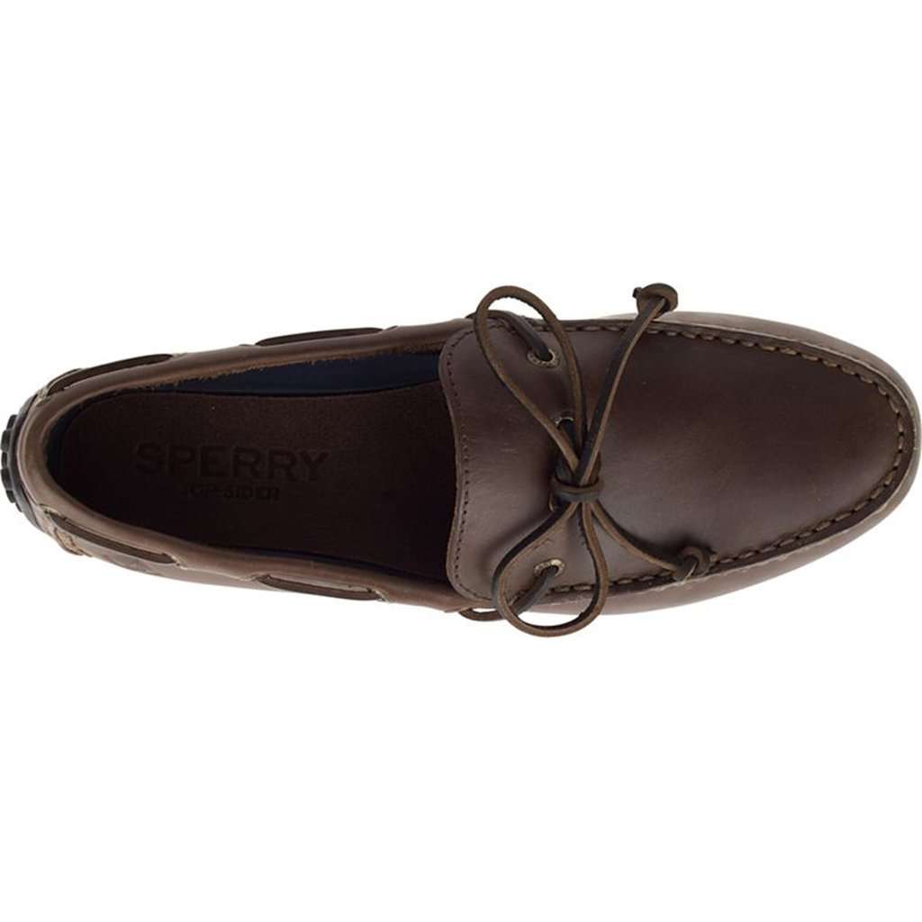 Sperry Hamilton II 1-Eye Loafer in Dark Brown – Country Club  display picture 1