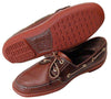 Men's "I'm on a" Boat Shoes in Lariat Leather by Country Club Prep - Country Club Prep