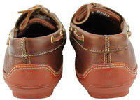 Men's "I'm on a" Boat Shoes in Lariat Leather by Country Club Prep - Country Club Prep