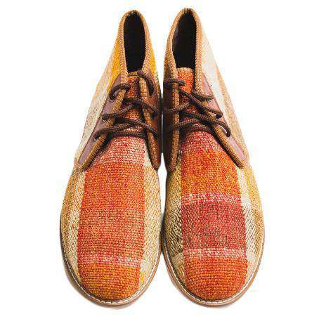 Men's Kilim Wool Chukka Boot by Res Ipsa <br> "Various Styles" - Country Club Prep