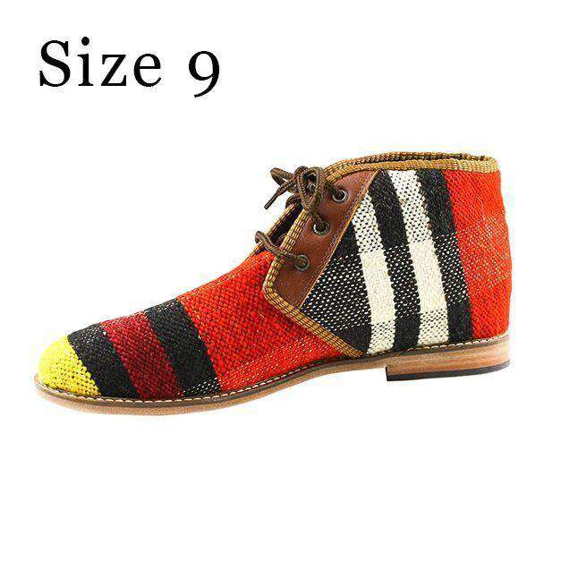 Men's Kilim Wool Chukka Boot by Res Ipsa <br> "Various Styles" - Country Club Prep