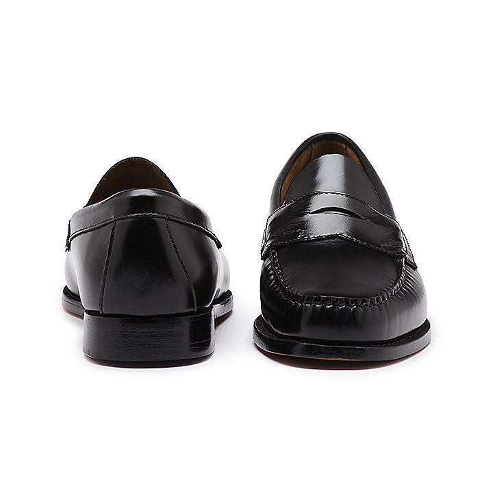 G.H. Bass Logan Weejuns in Black – Country Club Prep display picture 2