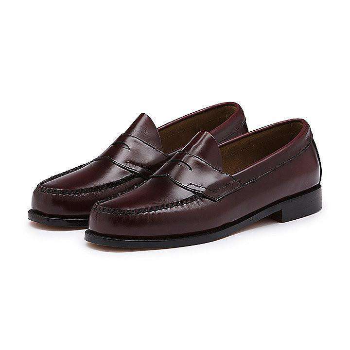 Men's Logan Weejuns in Burgundy by G.H. Bass & Co. - Country Club Prep