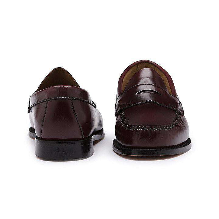 Men's Logan Weejuns in Burgundy by G.H. Bass & Co. - Country Club Prep