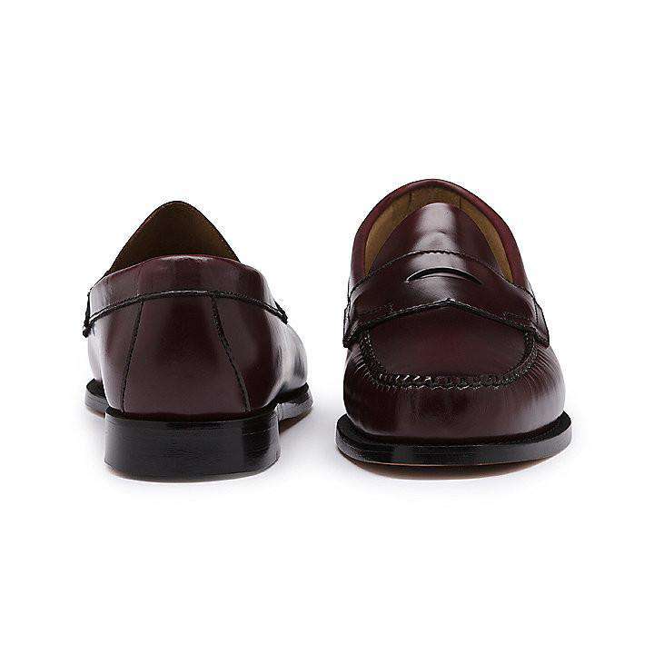 G.H. Bass Logan Weejuns in Burgundy – Country Club Prep display picture 1