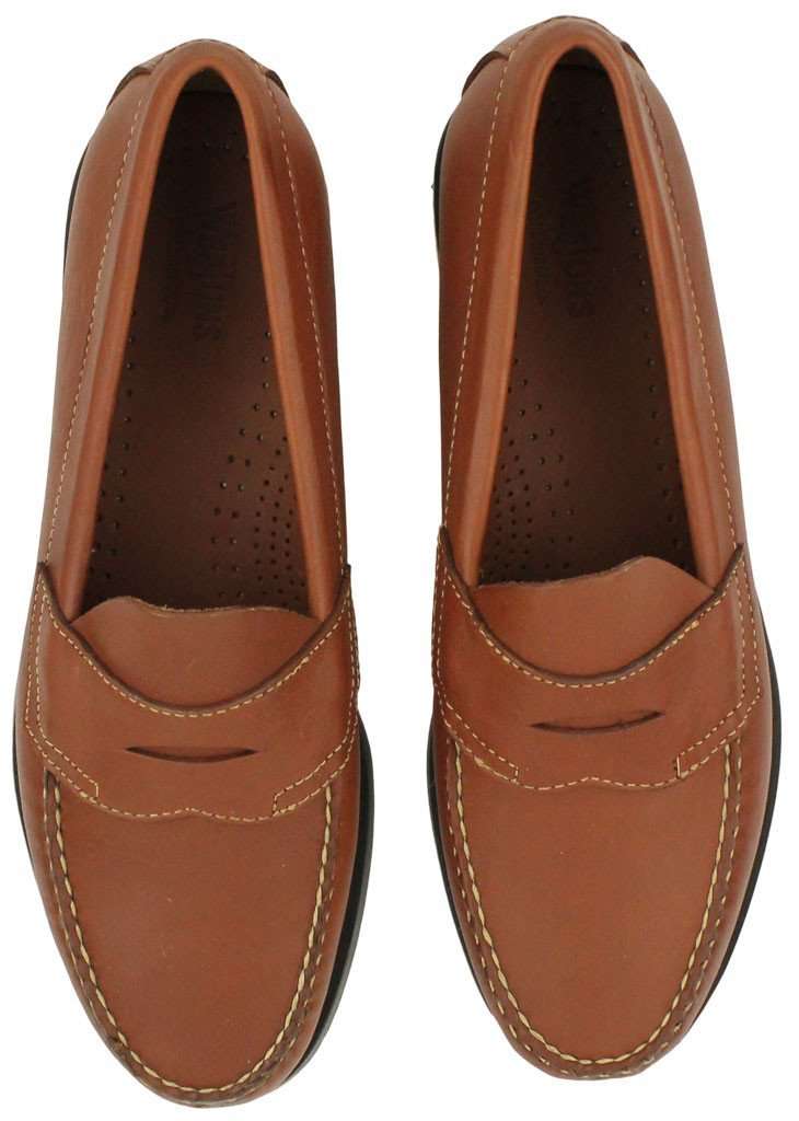 G.H. Bass Logan Weejuns in Tan – Country Club Prep display picture 1