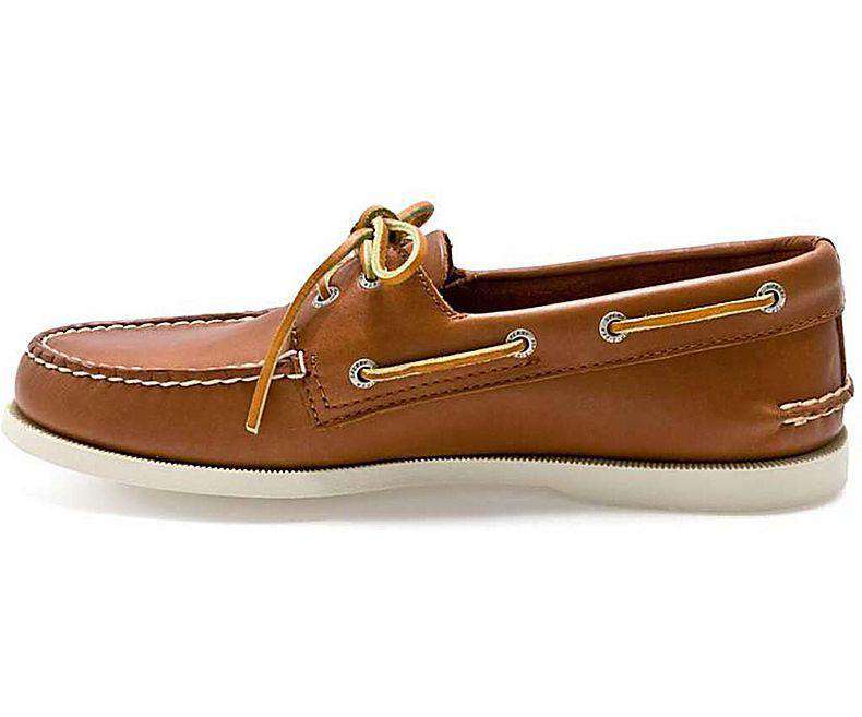 Men's Authentic Original Boat Shoe in Tan by Sperry - Country Club Prep