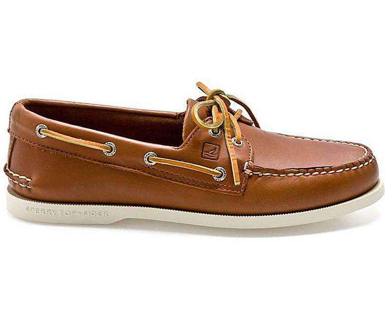 Men's Authentic Original Boat Shoe in Tan by Sperry - Country Club Prep