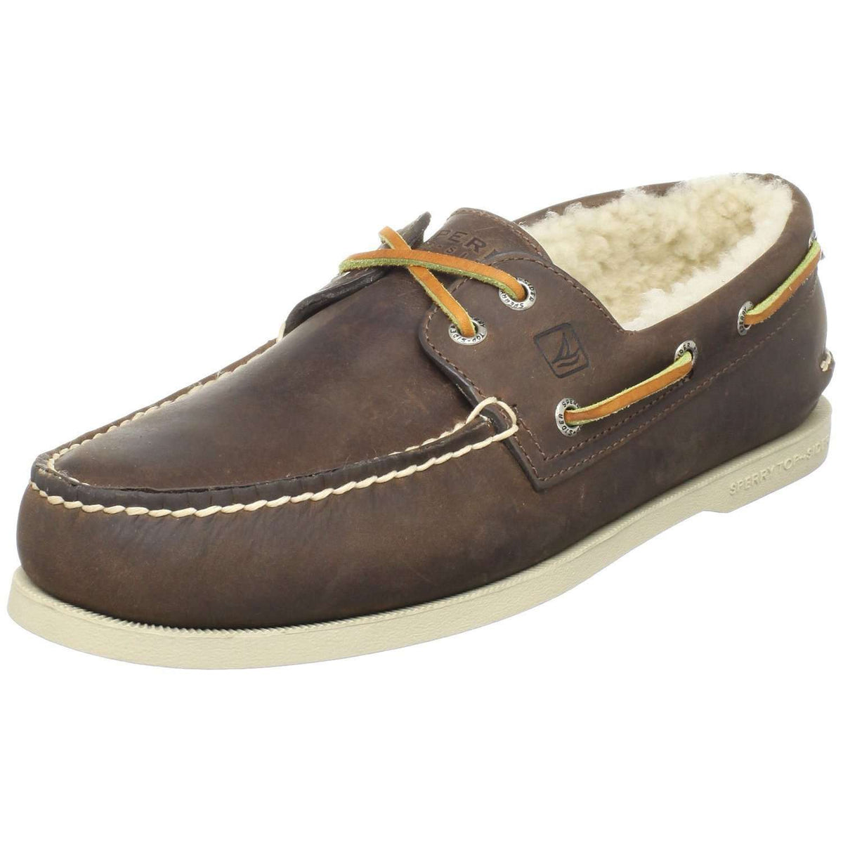 Men's Authentic Original Winter Boat Shoe in Dark Brown by Sperry - Country Club Prep