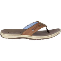 Men's Baitfish Thong in Tan Leather by Sperry - Country Club Prep