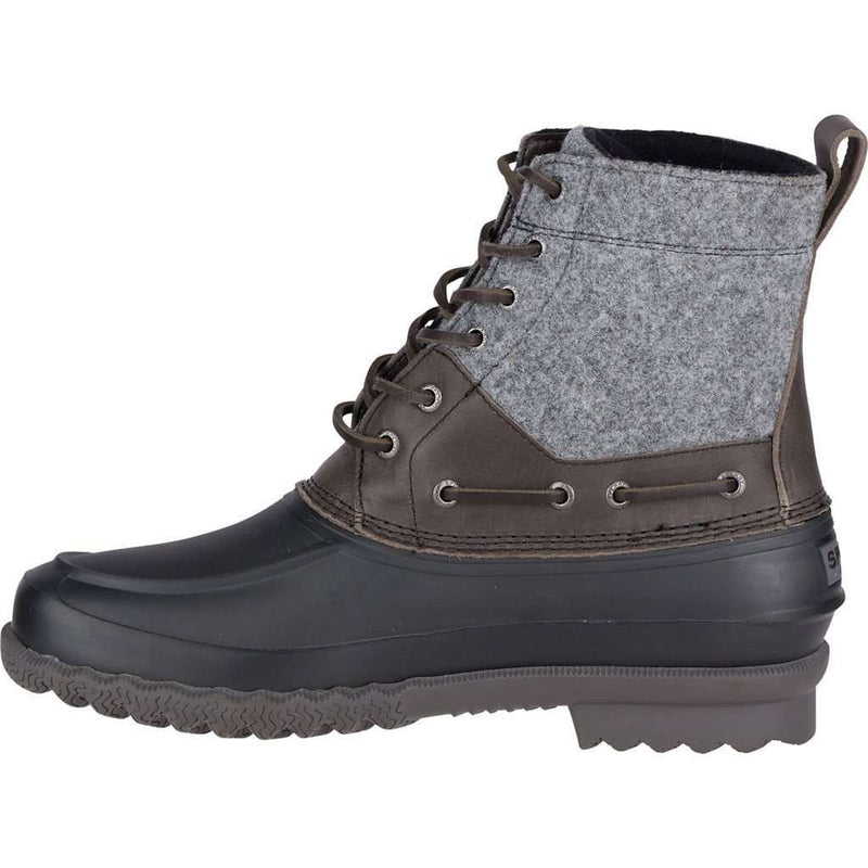 Men's Decoy Wool Duck Boot in Grey by Sperry - Country Club Prep