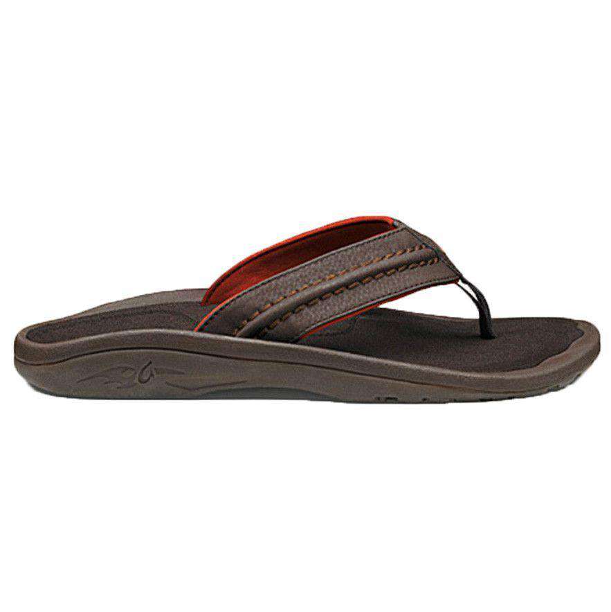 Men's Hokua Sandal in Dark Java by Olukai - Country Club Prep