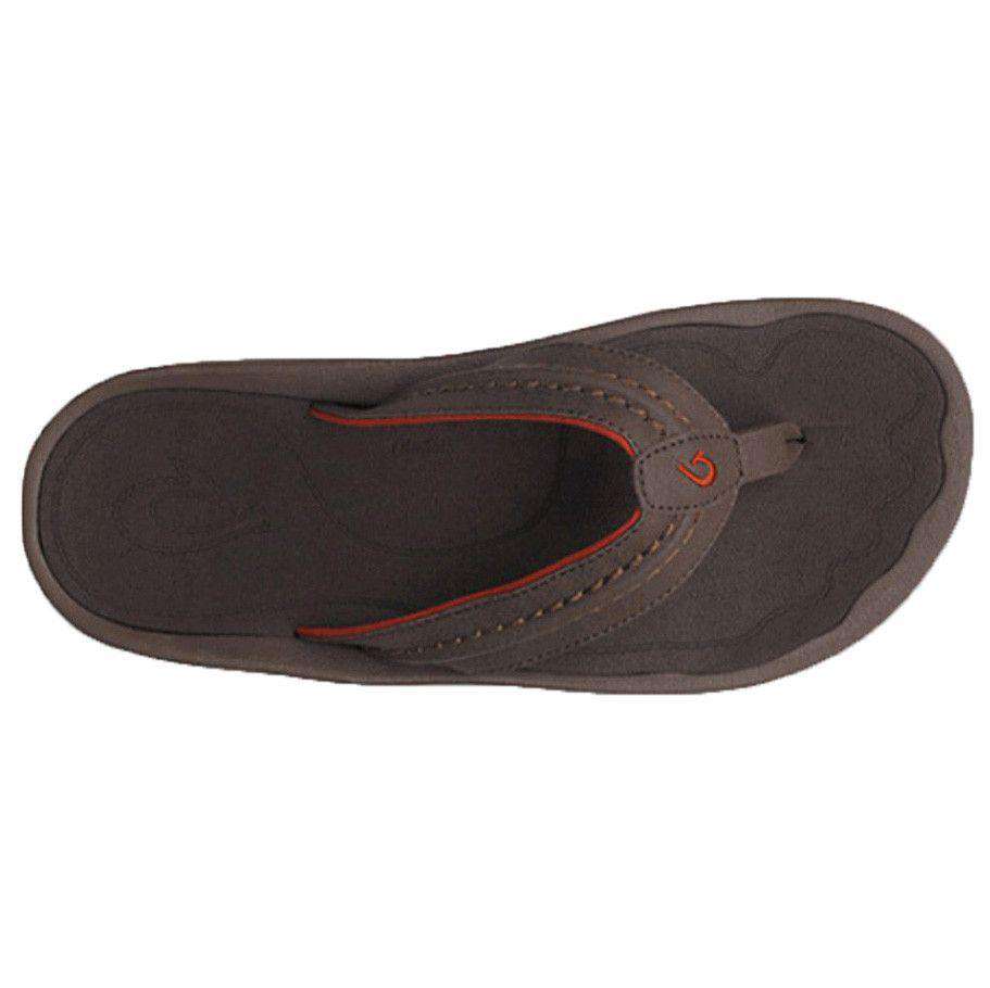 Men's Hokua Sandal in Dark Java by Olukai - Country Club Prep