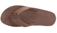 Men's Premier Blues Sandal in Expresso w/ Blue Midsole by Rainbow Sandals - Country Club Prep