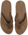 Men's Premier Leather Double Layer Arch Sandal in Expresso by Rainbow Sandals - Country Club Prep