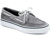 Men's Washable Bahama 2-Eye Boat Shoe in Grey by Sperry - Country Club Prep