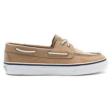Men's Washable Bahama 2-Eye Boat Shoe in Tan by Sperry - Country Club Prep