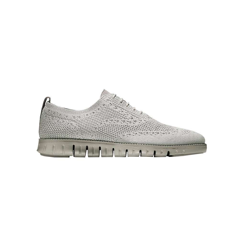 Men's ZERØGRAND Stitchlite Lined Wingtip Oxford in Rockridge Knit by Cole Haan - Country Club Prep