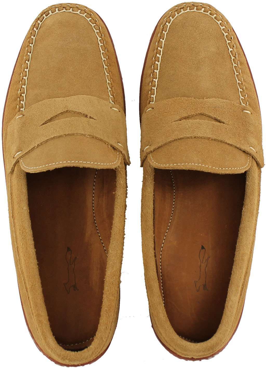 Men's MoneyPenny Loafers in Dirty Buck Suede by Country Club Prep - Country Club Prep