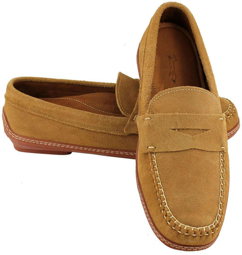 Men's MoneyPenny Loafers in Dirty Buck Suede by Country Club Prep - Country Club Prep