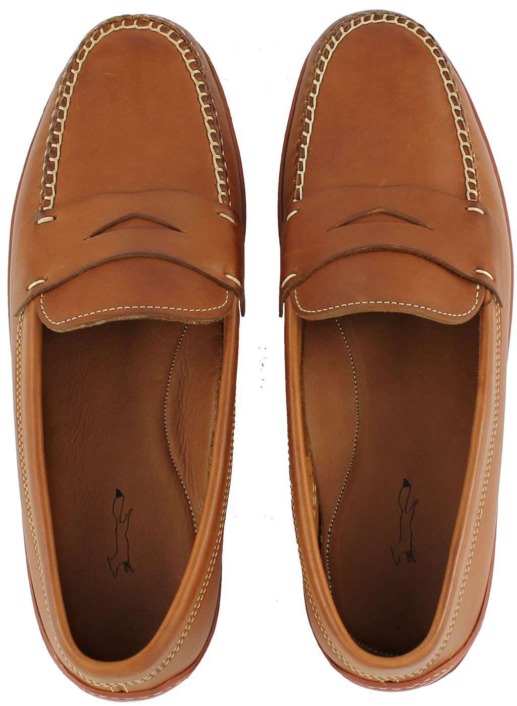 Men's MoneyPenny Loafers in Tan Waxy by Country Club Prep - Country Club Prep