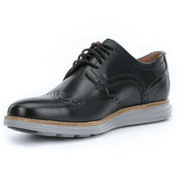 Men's Original Grand Wingtop Oxford in Black and Ironstone by Cole Haan - Country Club Prep