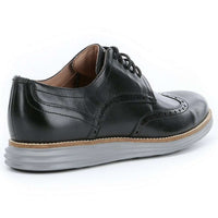 Men's Original Grand Wingtop Oxford in Black and Ironstone by Cole Haan - Country Club Prep