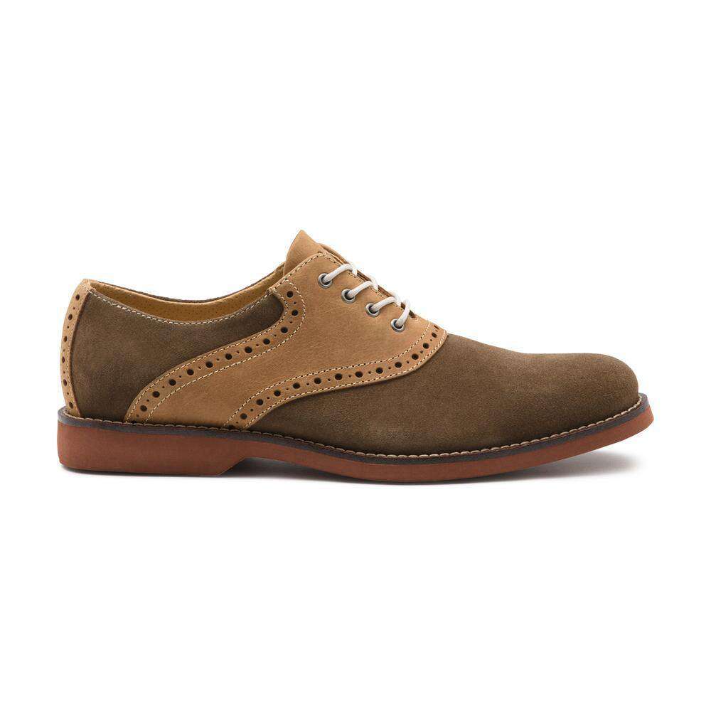 Bass Men\'s Olive and Tan Suede Loafers G.H. Bass Larson Suede Easy Weejun Loafers | Uncrate Supply main image 2